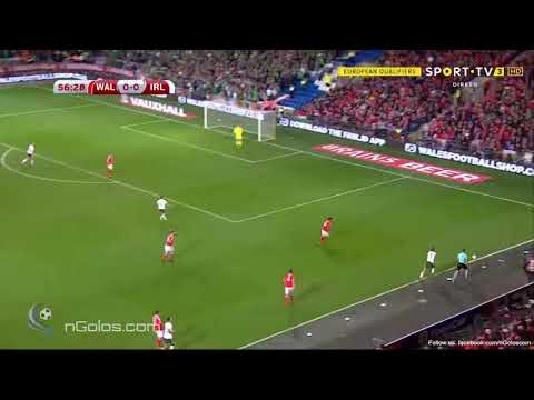 James McClean Fabulous Goal Get Lead 1-0 For Ireland Vs Wales || Beautiful Goal By James McClean