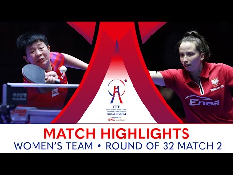 Katarzyna Wegrzyn (POL) vs Zeng Jian (SGP) | WT R32 - Match 2 | #ITTFWorlds2024