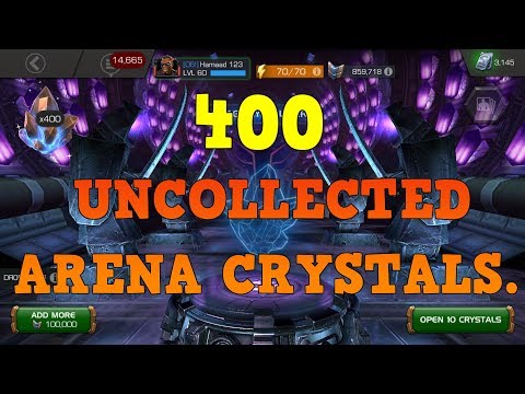 400 Uncollected Arena Crystals - Marvel Contest of Champions