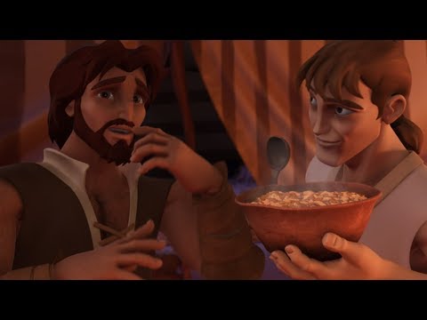 Esaú e Jacó - Superbook Episódio 1-3