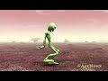 Alien vert qui danse 🤣