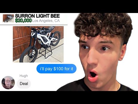 I Low-Balled 100 Surron’s On Facebook Marketplace! 