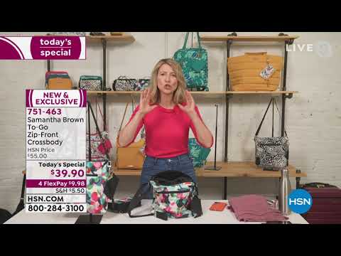 HSN | Samantha Brown To - Go 10th Anniversary 05.21.2021 - 04 PM
