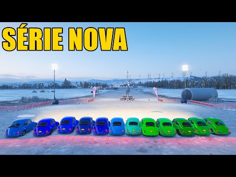 SÉRIE NOVA - GOLIAS DA SUJEIRA - FUSCA TURBINADO - FORZA HORIZON 4