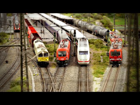 Modelleisenbahn H0 - Zugfahrten: Die Sonne scheint!