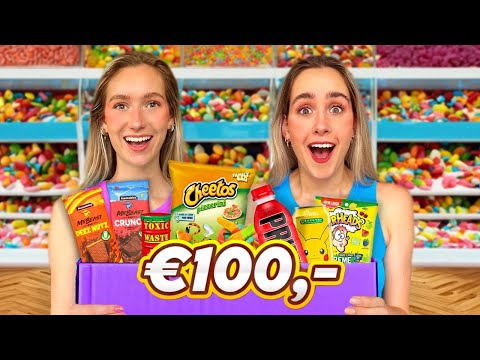 €100 SNOEP MYSTERYBOX UITTESTEN!🤯🍬