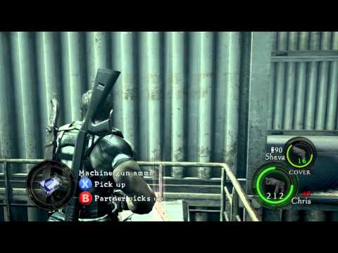 Resident evil-5 walkthrough part-14 ch-6-1 Shipdeck !!