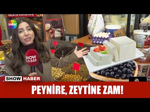 Peynire, zeytine zam!