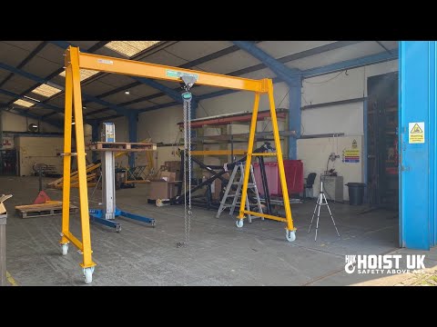 Modular Steel Mobile Gantry from Hoist UK