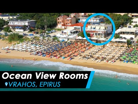 Zimmer mit Meerblick, Privatunterkunft im Ort Vrahos, Griechenland - Video