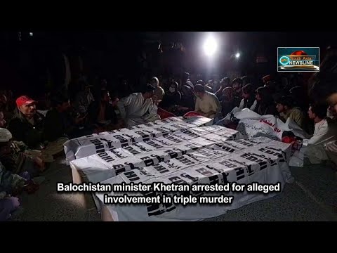 Balochistan minister Khetran arrested for alleged involvement in triple murder
