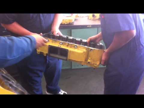 Removing Head of a Caterpillar 3208