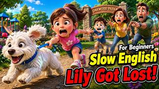 Lily Followed a Cute Puppy... Then Got Lost! | 🐶😭 | Slow English | A2 Level
