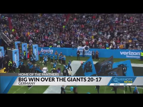 Pineiro, Panthers walk off with a win against the Giants in Germany