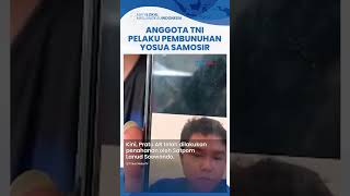 Terungkap Sosok Pelaku Pembunuhan Yosua Samosir, Tewas Ditikam Anggota Kopasgat TNI AU