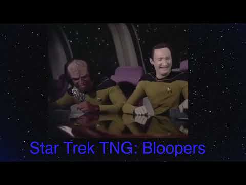 Star Trek TNG: Bloopers (Try Not To Laugh)