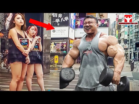 He is The BIGGEST Chinese Bodybuilder in the World - Guosheng Yuan
