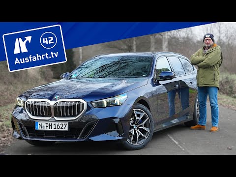 2025 BMW 520d Touring M Sportpaket G61 - Kaufberatung, Test deutsch, Review, Fahrbericht Ausfahrt.tv