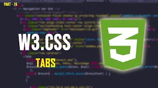 W3.CSS Beginners Tutorial – W3.CSS – TABS.