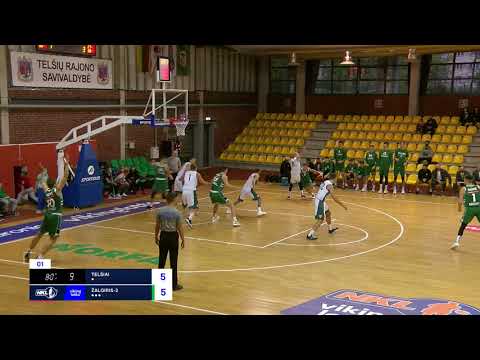 „VIKINGLOTTO-NKL“ čempionato rungtynės: Telšių „Telšiai“ — Kauno „Žalgiris-2“ (2020-10-15)