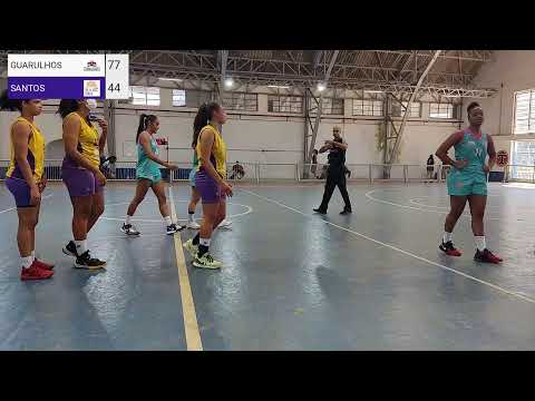 TIME GUARULHOS X SANTOS/FUPES/INSTITUTO BASE - NCB FEMININO LIVRE 2022.1