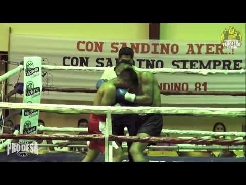 Levis Morales vs Leonel Hernandez - Pinolero Boxing / Boxeo Prodesa