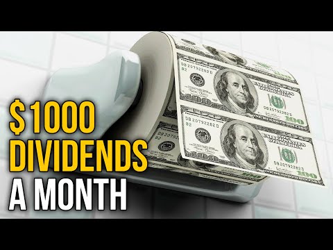 How Many Shares of Stock to Make 1,000 a Month in Dividends? (3 different stocks)