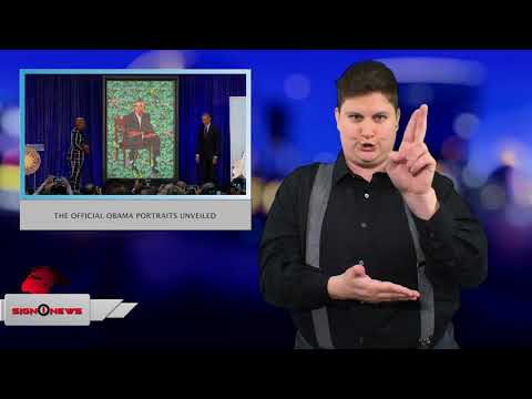 The official Obama portraits unveiled (ASL - 2.12.18)