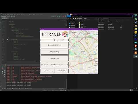 Ip Tracker With Mapview Python3