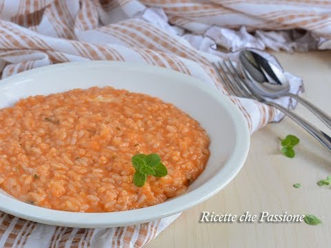 Risotto alla pizzaiola filante - Ricette che Passione