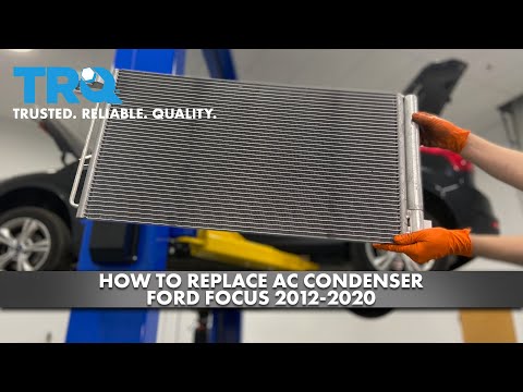 How to Replace AC Condenser 2012-2020 Ford Focus