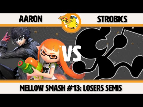 Mellow Mushroom SSBU #13 - Aaron (Inkling/Joker) vs Strobics (G&W) Smash Ultimate Losers Semis