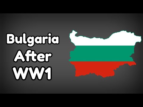 Bulgaria after World war 1. Bulgaria's  versailles -treaty of neuilly-sur-seine.History of ww1