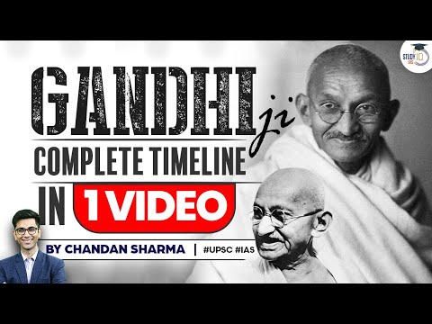 Most Important Events for Exams on Gandhi | UPSC Prelims | Marathon | Competitive Exams