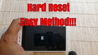 How to Hard reset Xiaomi Redmi Note4. Remove pin,pattern,password lock.