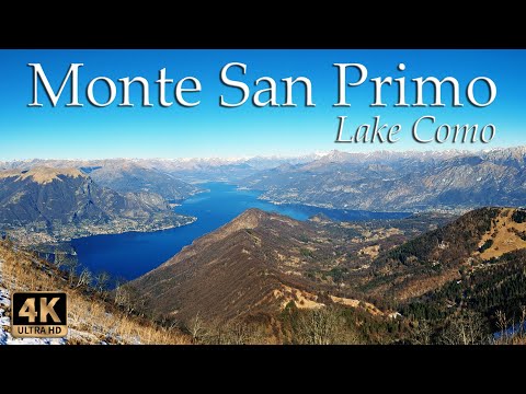 Walk to the summit of Monte San Primo - one of the best views on Lake Como