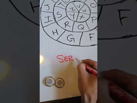 How to Make a Chaos Magic Sigil💫   (Wheel Method🎡) #chaosmagick #chaosmagic #sigil  Sigil Magick