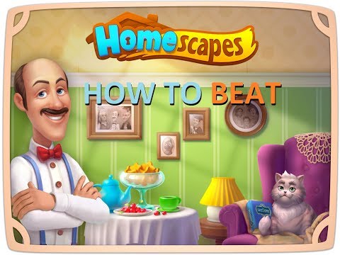 How to Beat Level 38 in Homescapes! - No Boosters