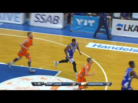 Earvin Morris första hemmamatch med BC Luleå