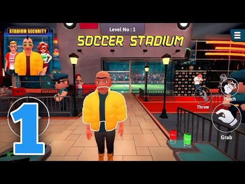 Stadium Security Game Gameplay Walkthrough Part 1 (iOS, Android)