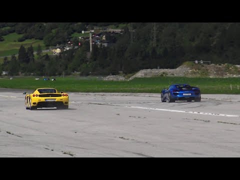CRAZY HYPERCAR DRAG RACES! (F12 TRS, CLK GTR, 911 GT1, FXXK, Enzo, MC12, P1, CCX, 918, ...)