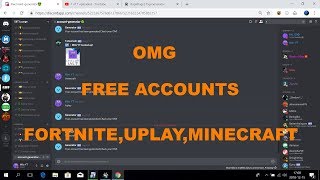 fortnite discord fortnite account generator uplay minecraft spotify - fortnite generator alts