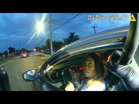 Entitled Woman Thinks She Can Flee Traffic Stop Without Consequences