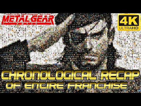 METAL GEAR SOLID | COMPLETE RECAP OF ENTIRE FRANCHISE! ⁴ᴷ