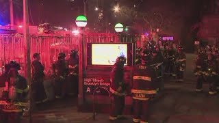 4 people hurt after subway fire in Brooklyn: FDNY
