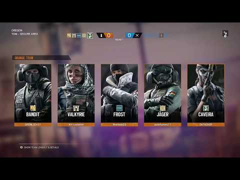 Rainbow Six Siege | MY FIRST ACE (Caveira)