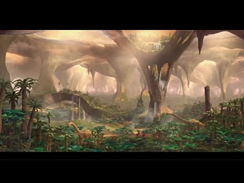 Ice Age 3 - underground dinosaur world + ankylosaur chase