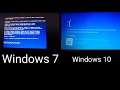 Windows 7 And Windows 10 BSOD