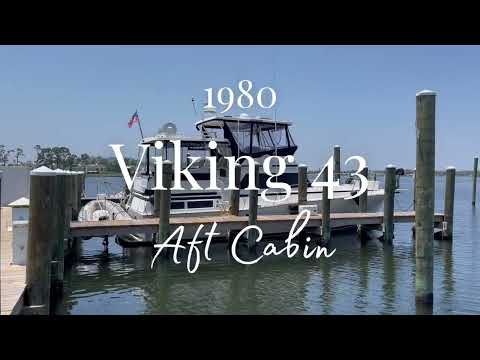 Viking 43 Aft Cabin video