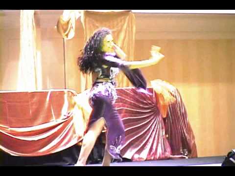 Ilham Belly Dance Academy  First solo performance of Cyndia